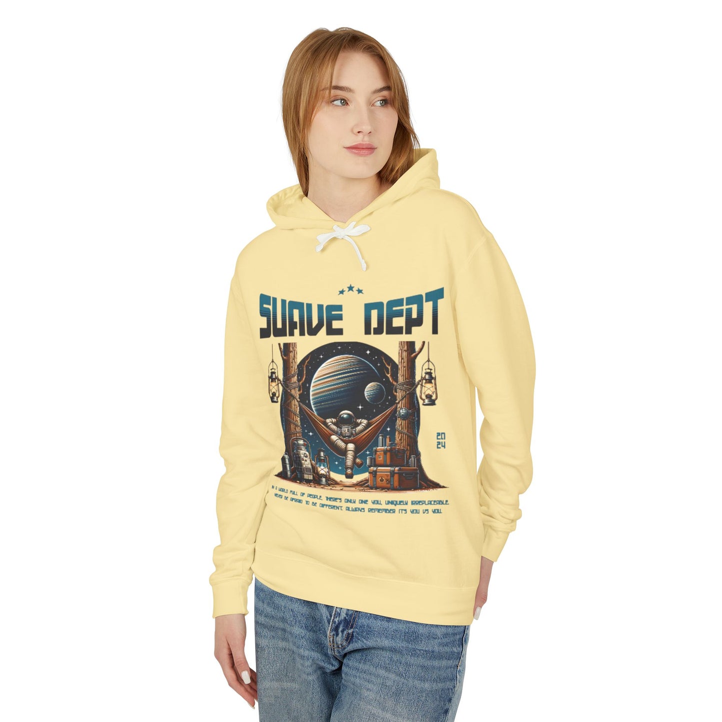 Unisex Space Lightweight Hoodie