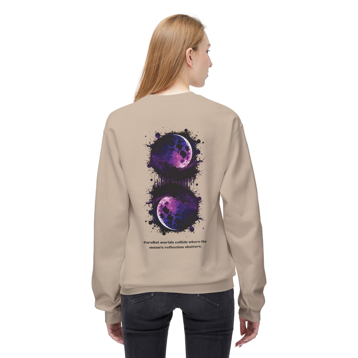 Unisex Purple Galaxy Sweatshirt