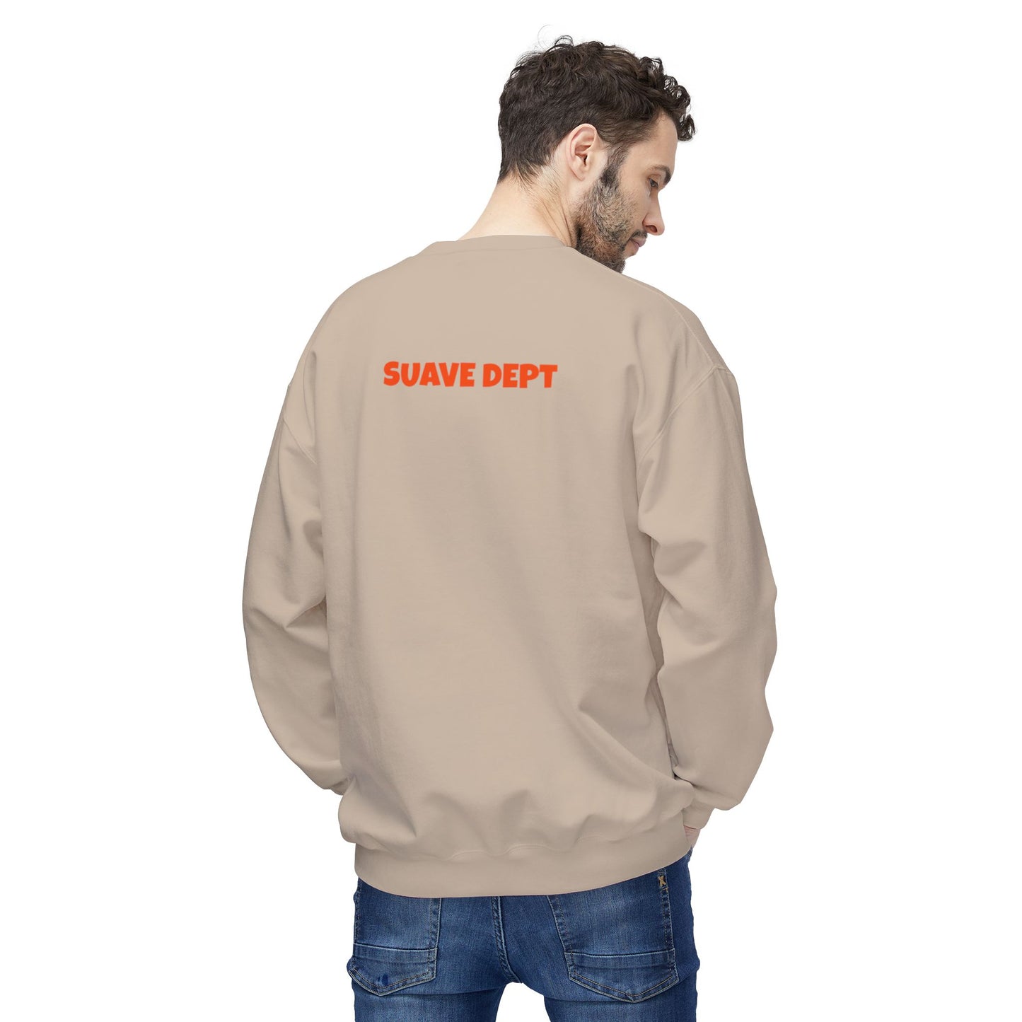 Unisex Time Heals Softstyle Sweatshirt: Orange