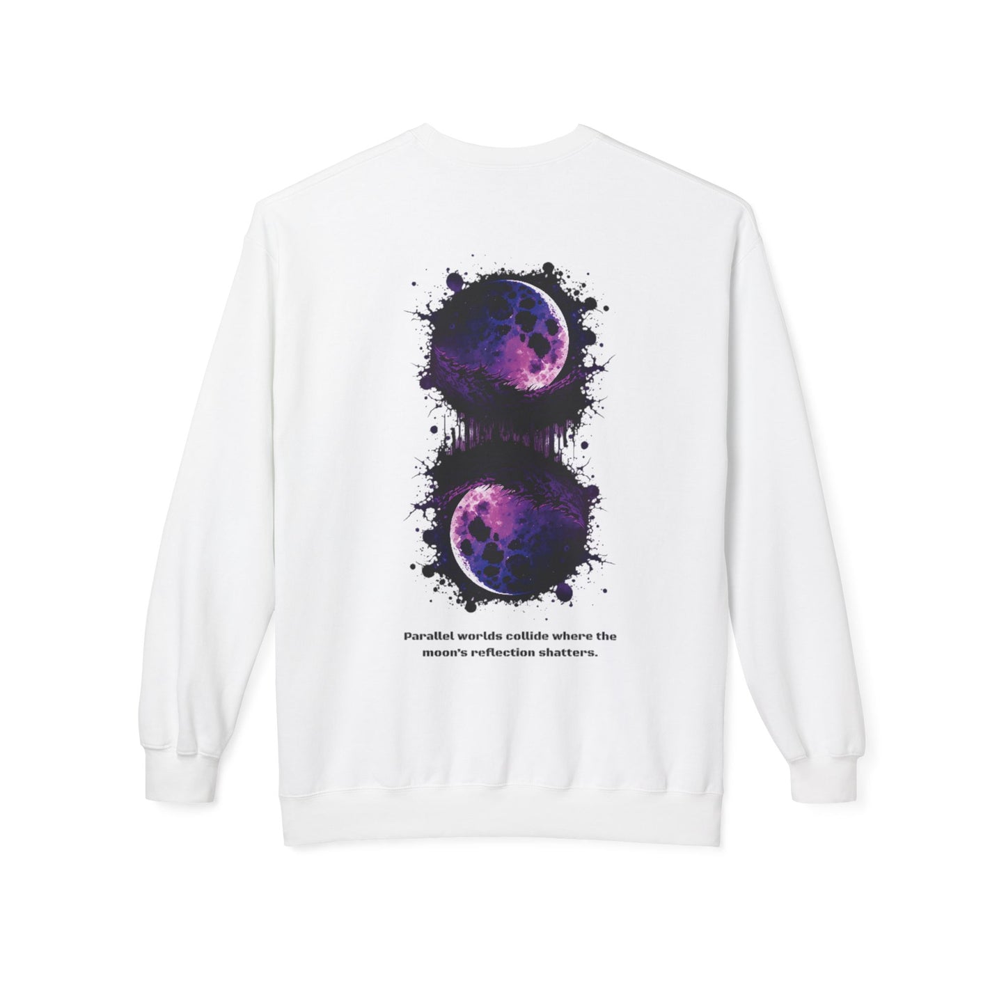 Unisex Purple Galaxy Sweatshirt