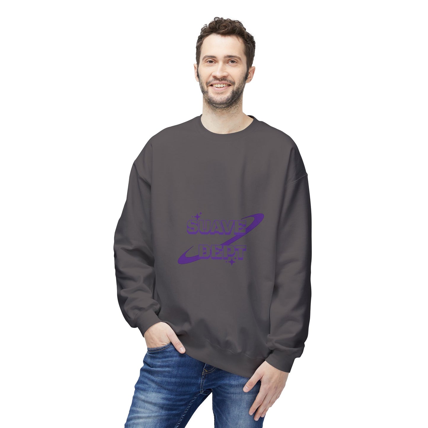 Unisex Purple Galaxy Sweatshirt