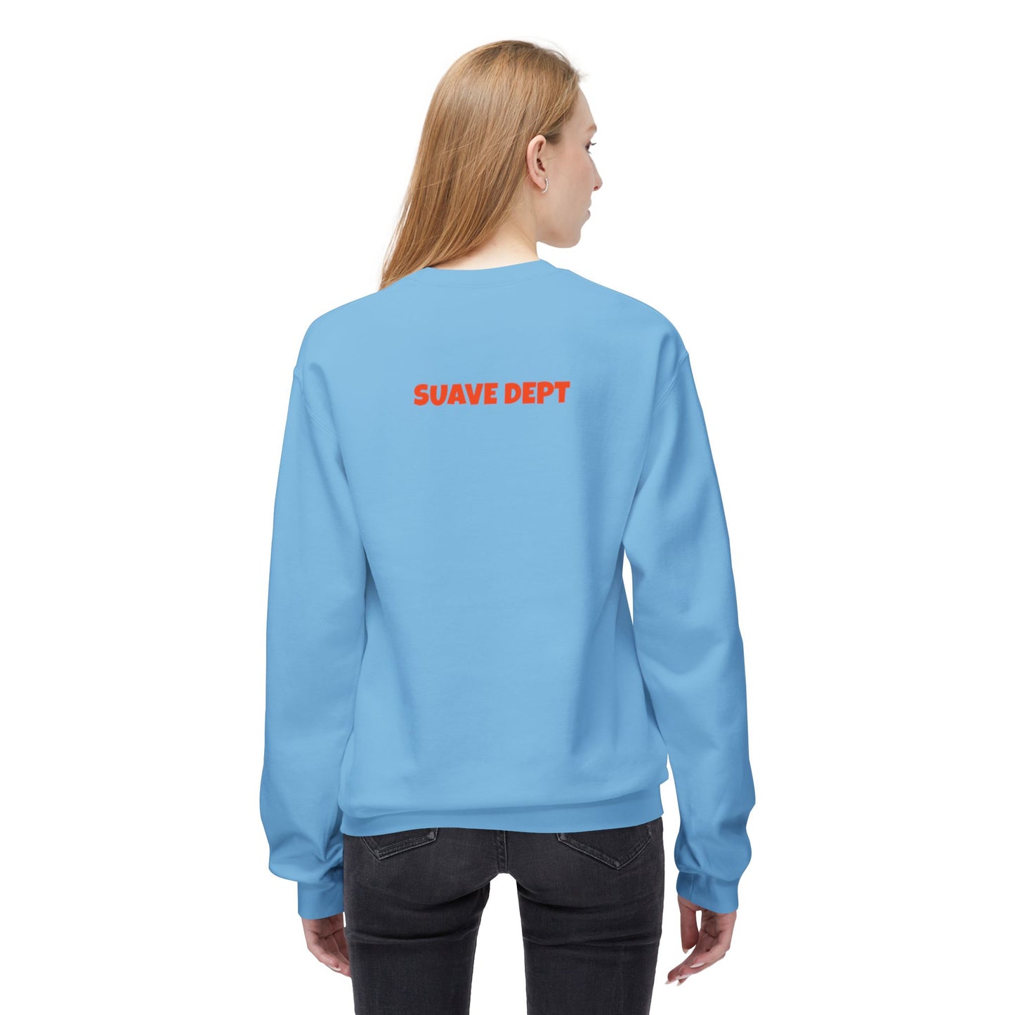 Unisex Time Heals Softstyle Sweatshirt: Orange