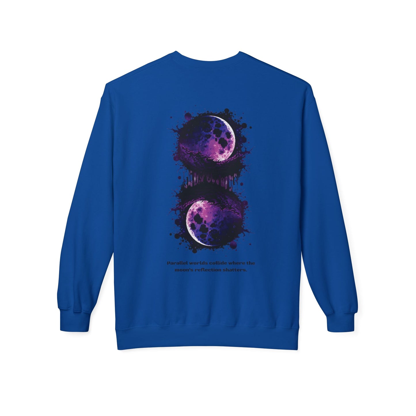 Unisex Purple Galaxy Sweatshirt