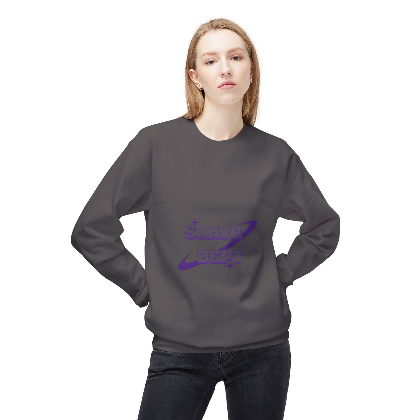 Unisex Purple Galaxy Sweatshirt