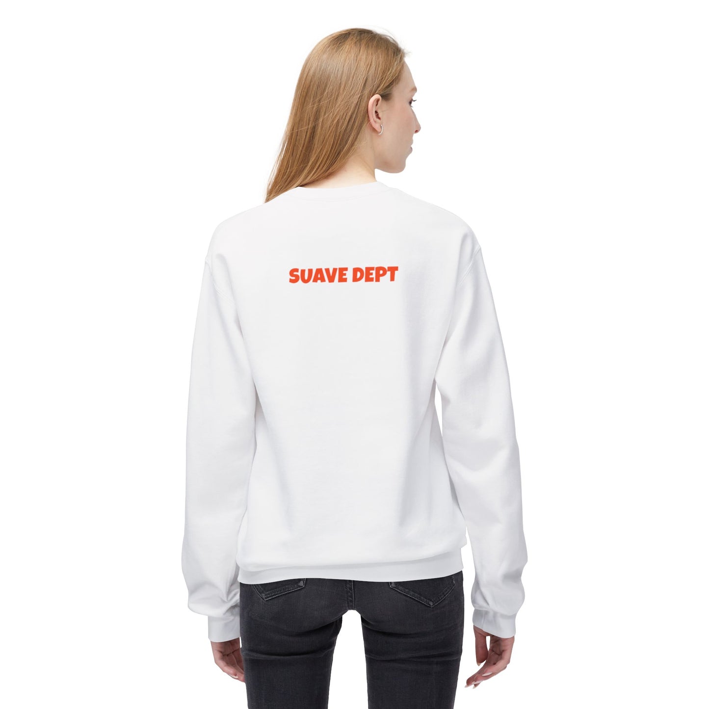 Unisex Time Heals Softstyle Sweatshirt: Orange