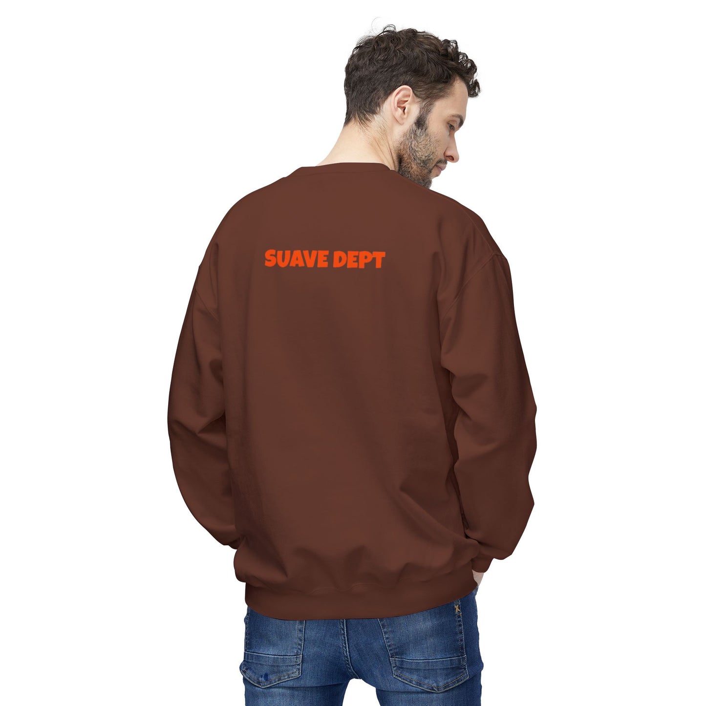 Unisex Time Heals Softstyle Sweatshirt: Orange