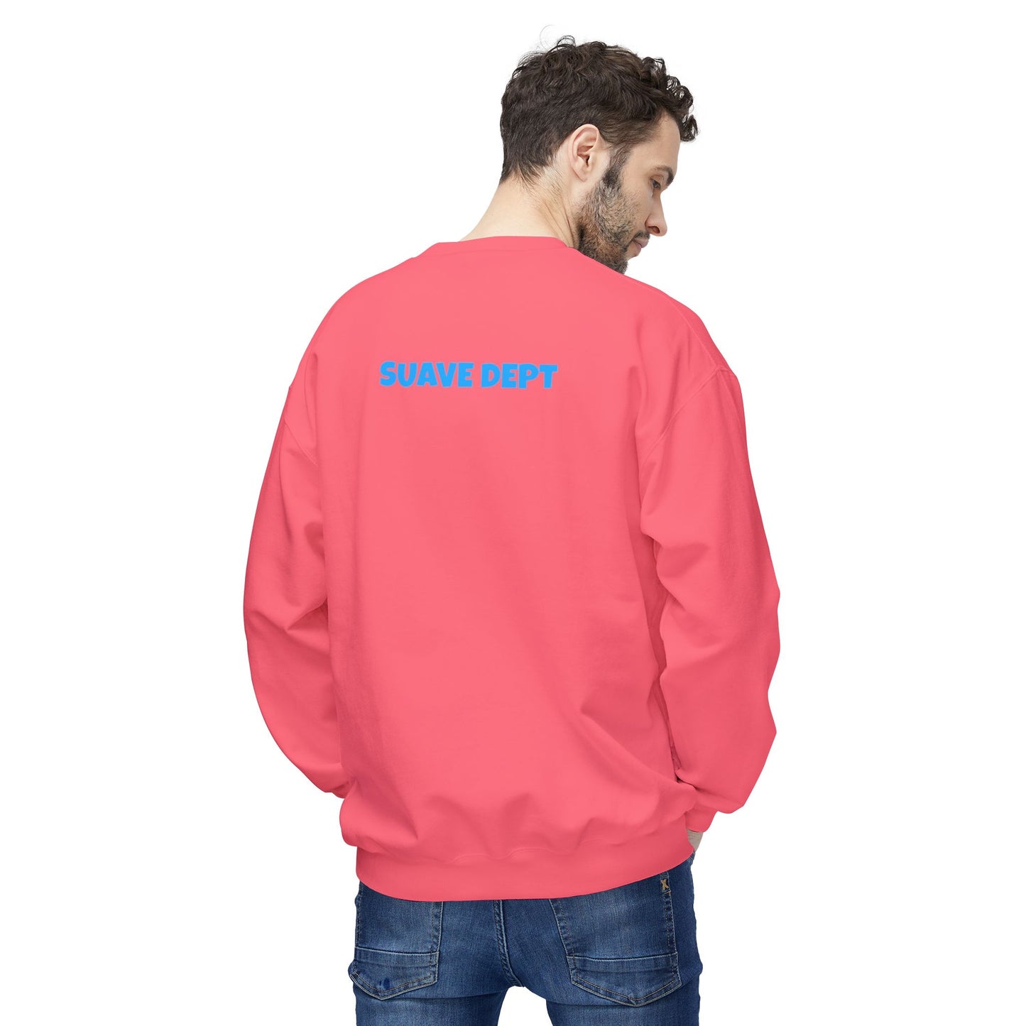 Unisex Time Heals Softstyle Sweatshirt: Pink