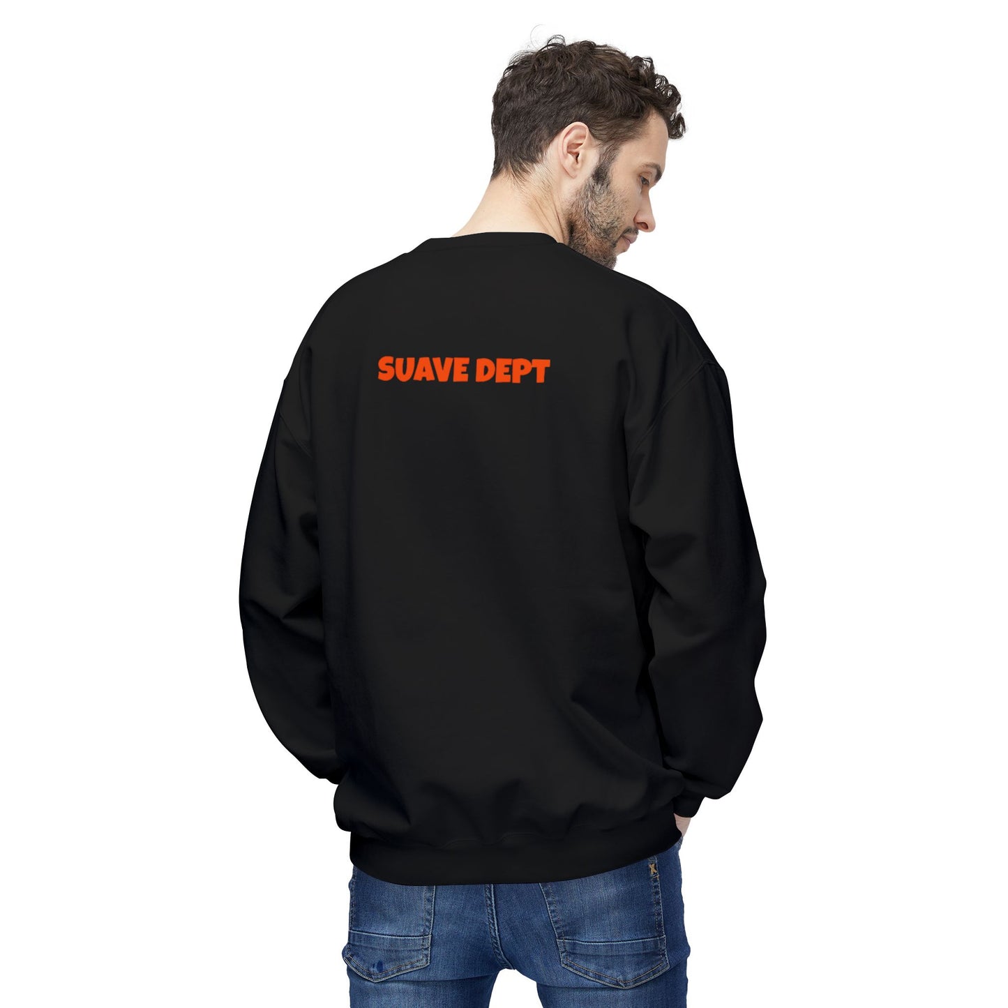 Unisex Time Heals Softstyle Sweatshirt: Orange