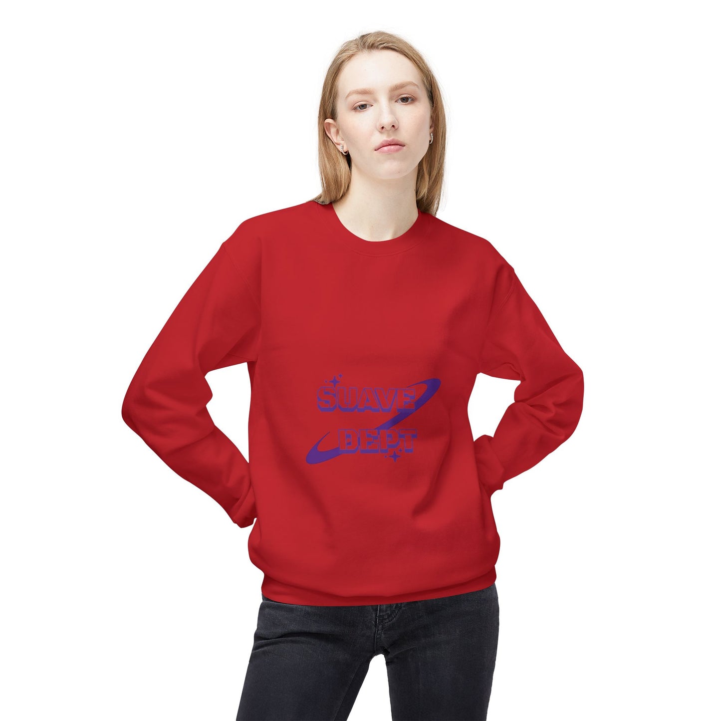 Unisex Purple Galaxy Sweatshirt
