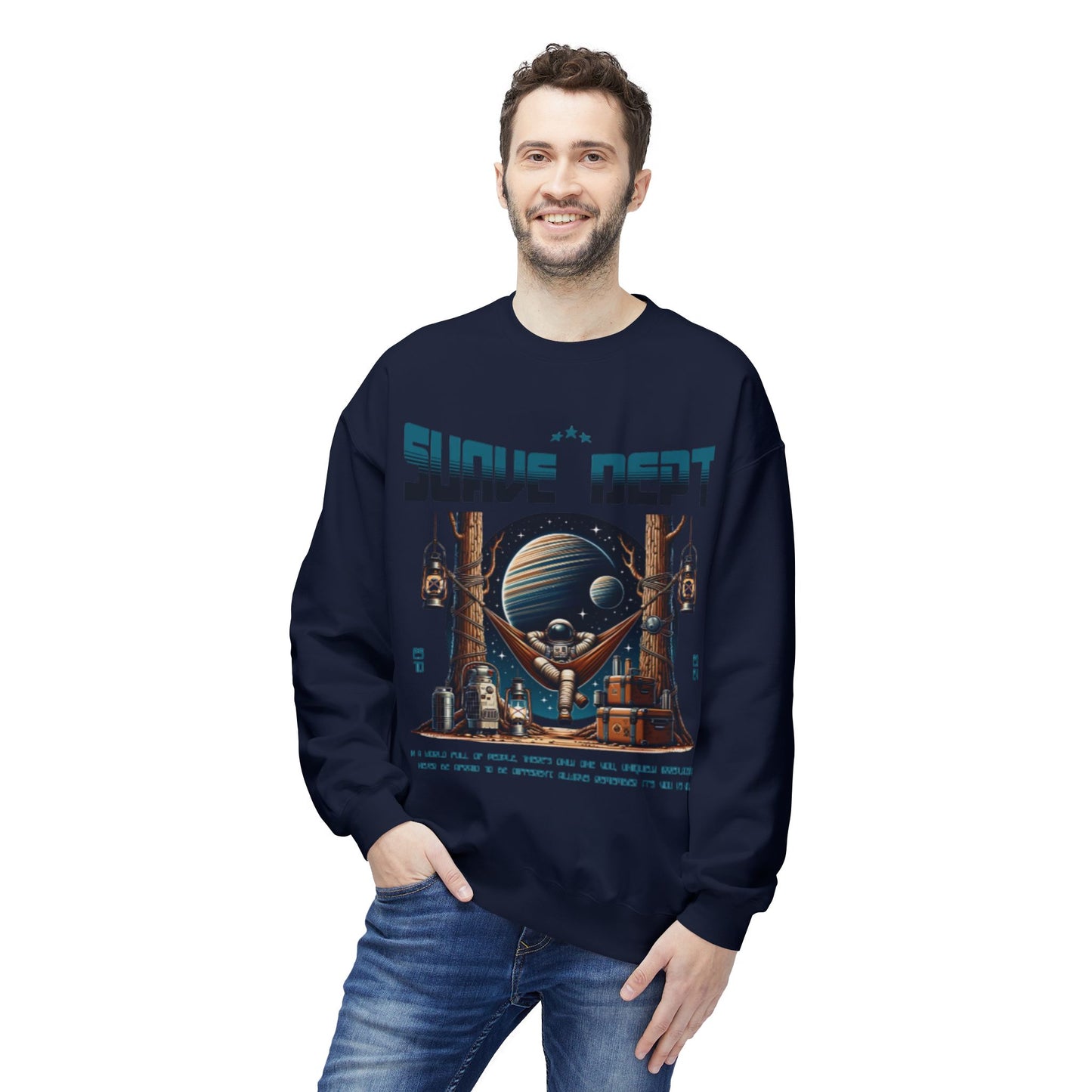 Unisex Space Softstyle Sweatshirt