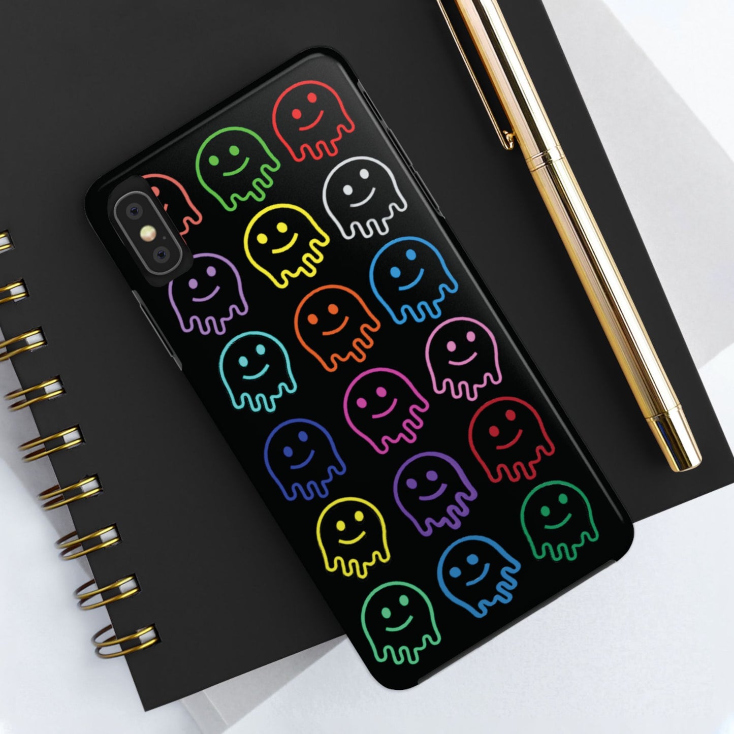 Colorful Ghosts Phone Case
