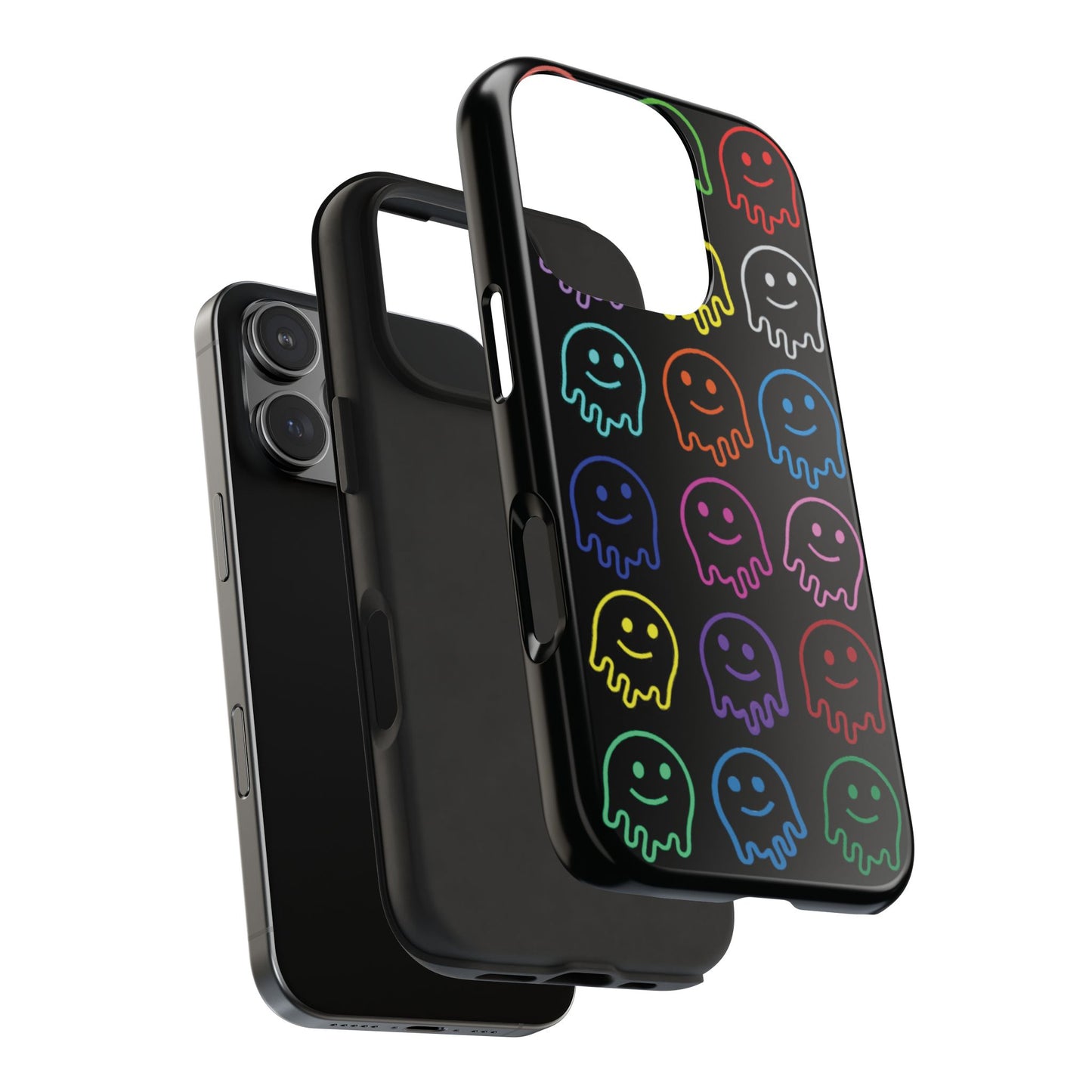 Colorful Ghosts Phone Case