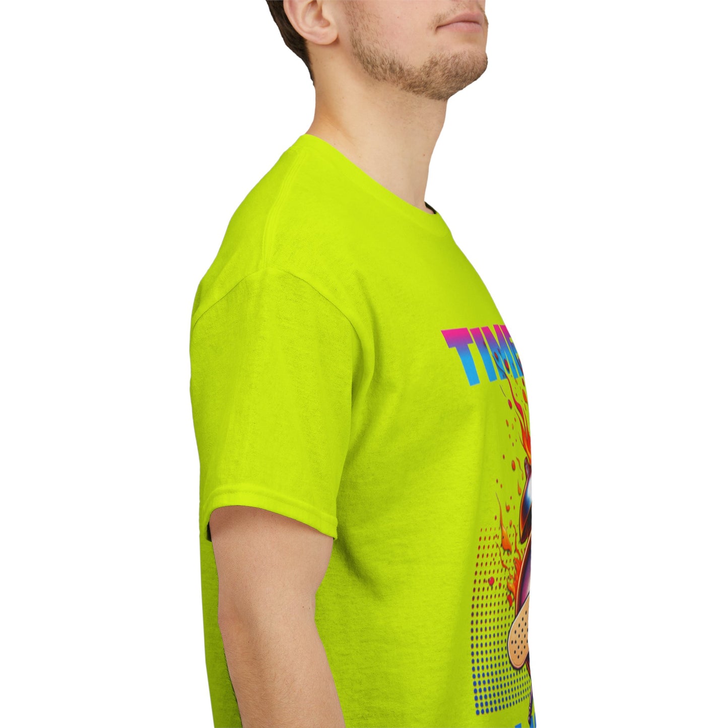Unisex Time Heals Shirt: Pink