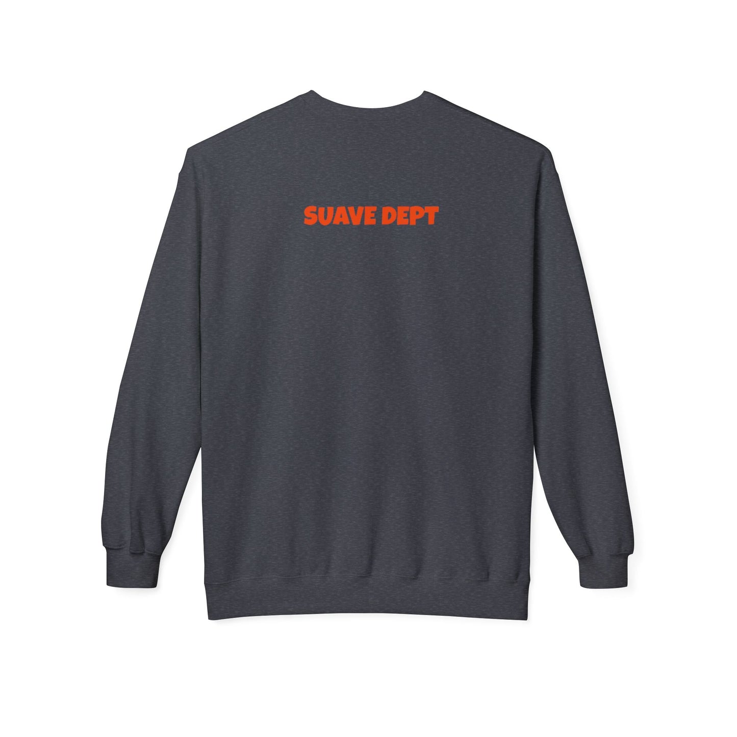 Unisex Time Heals Softstyle Sweatshirt: Orange