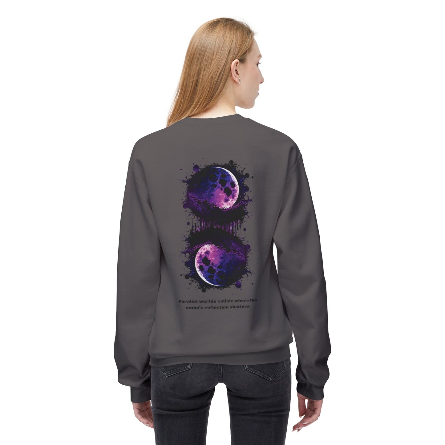 Unisex Purple Galaxy Sweatshirt