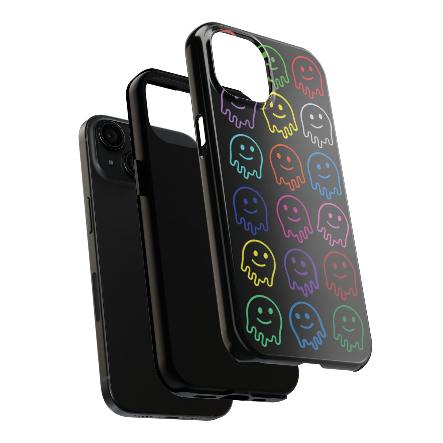 Colorful Ghosts Phone Case