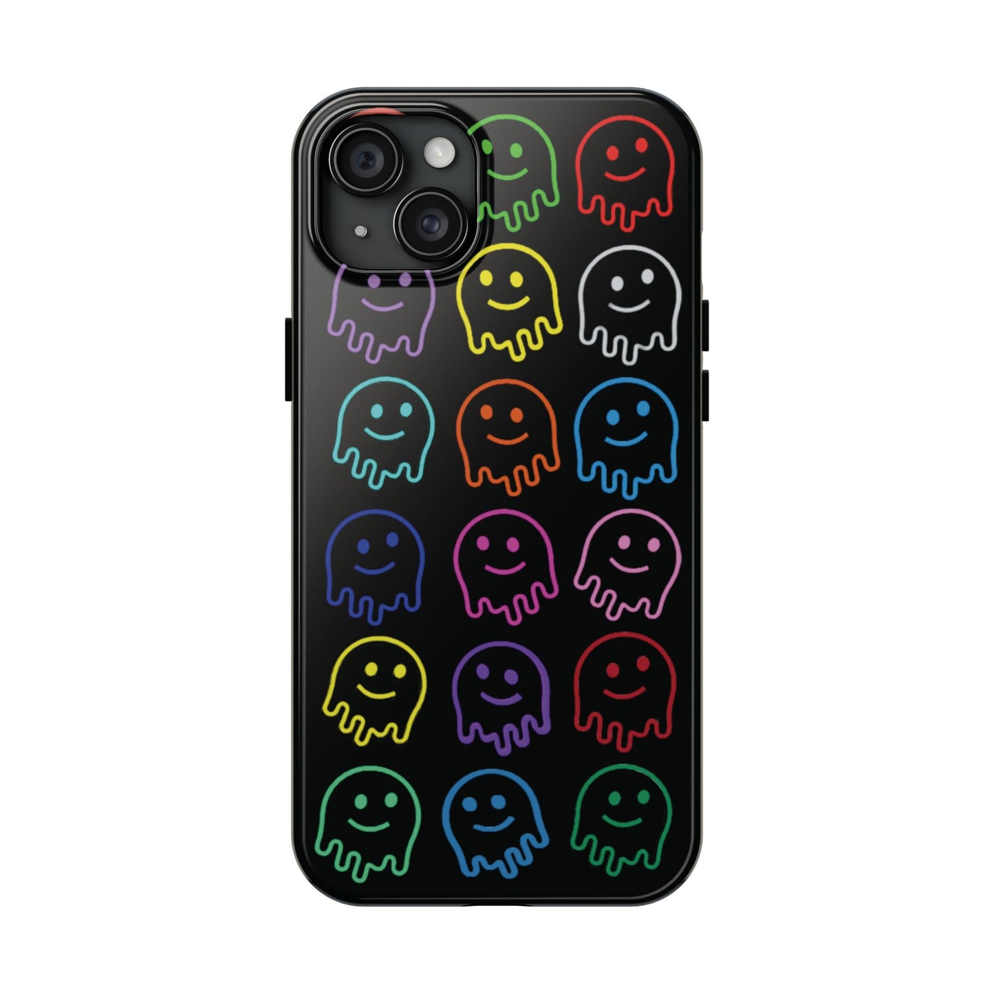 Colorful Ghosts Phone Case