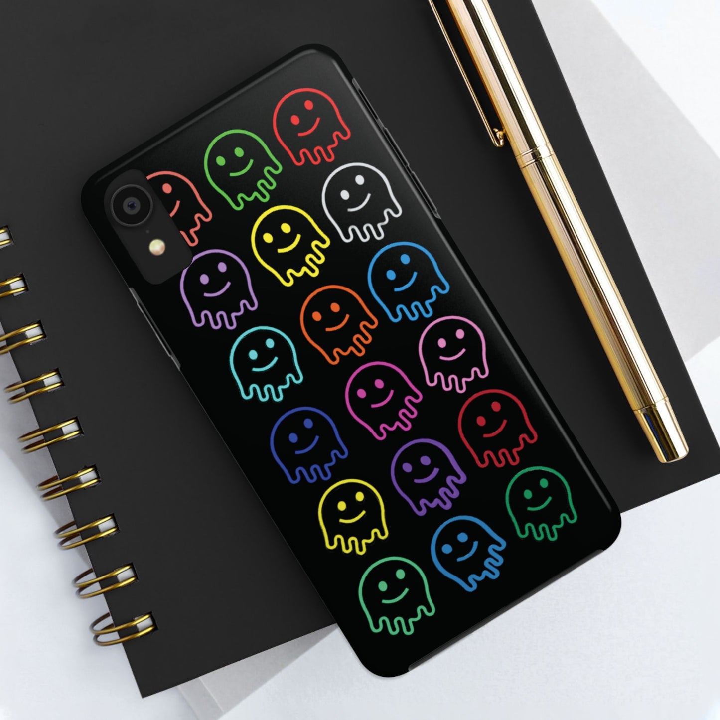 Colorful Ghosts Phone Case