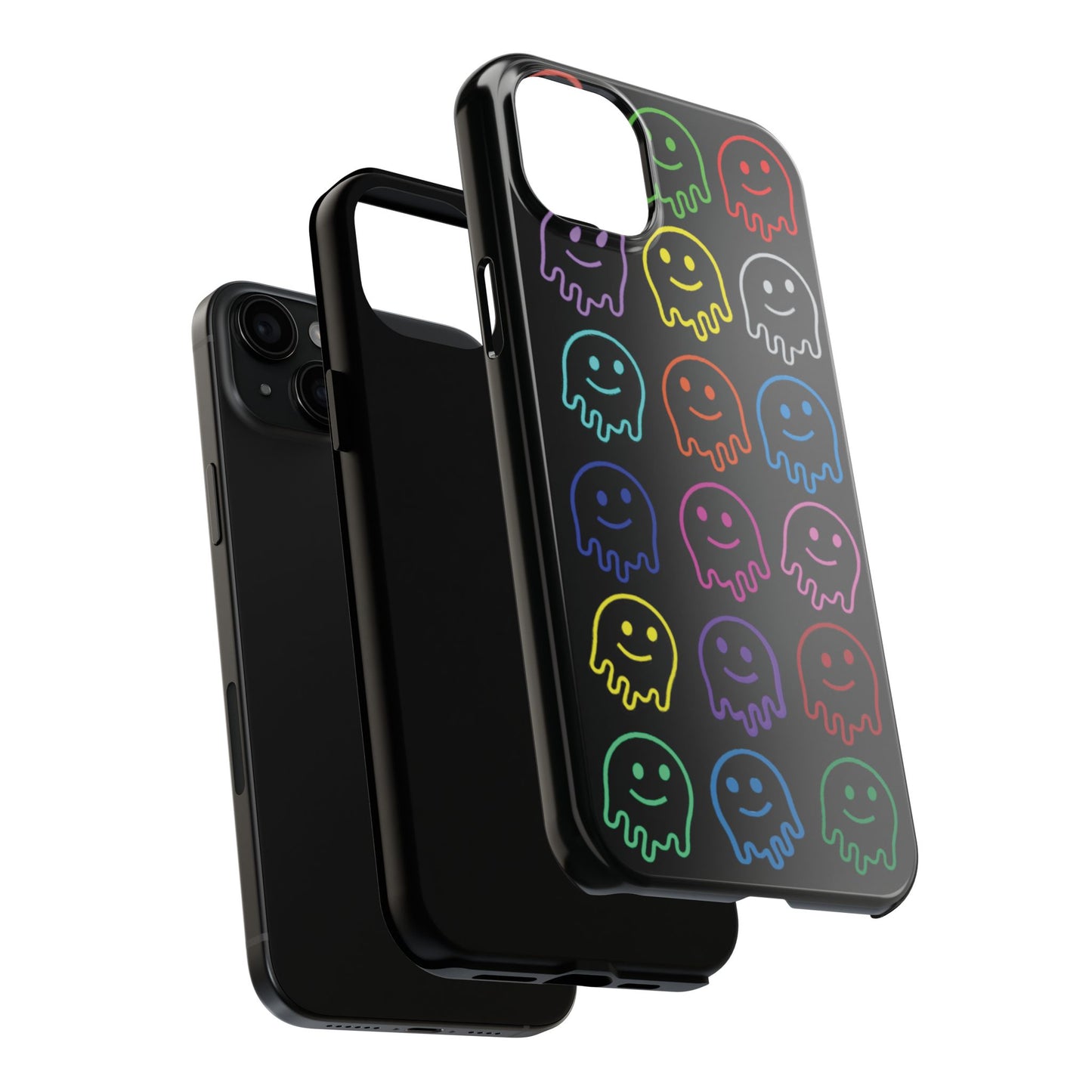 Colorful Ghosts Phone Case