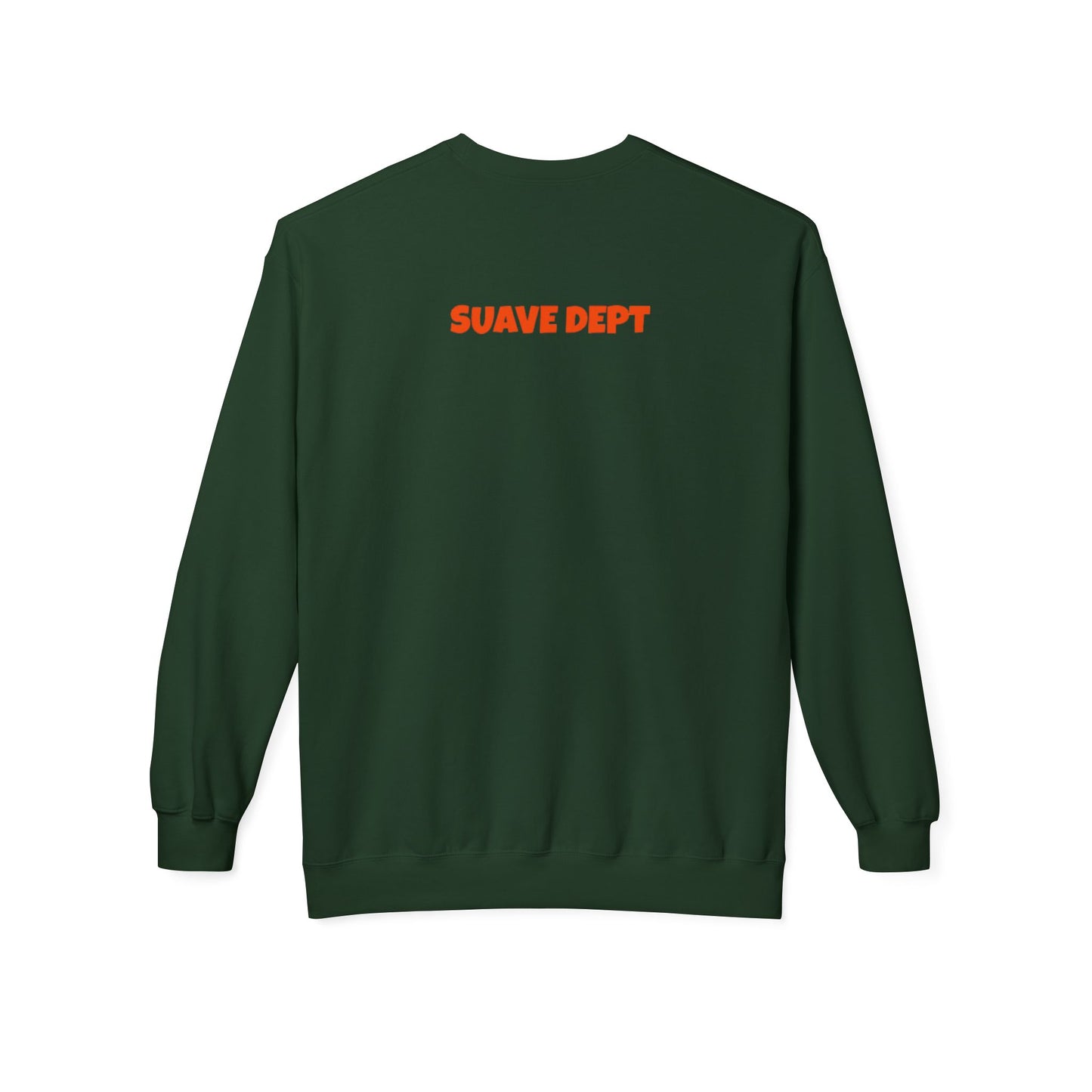 Unisex Time Heals Softstyle Sweatshirt: Orange