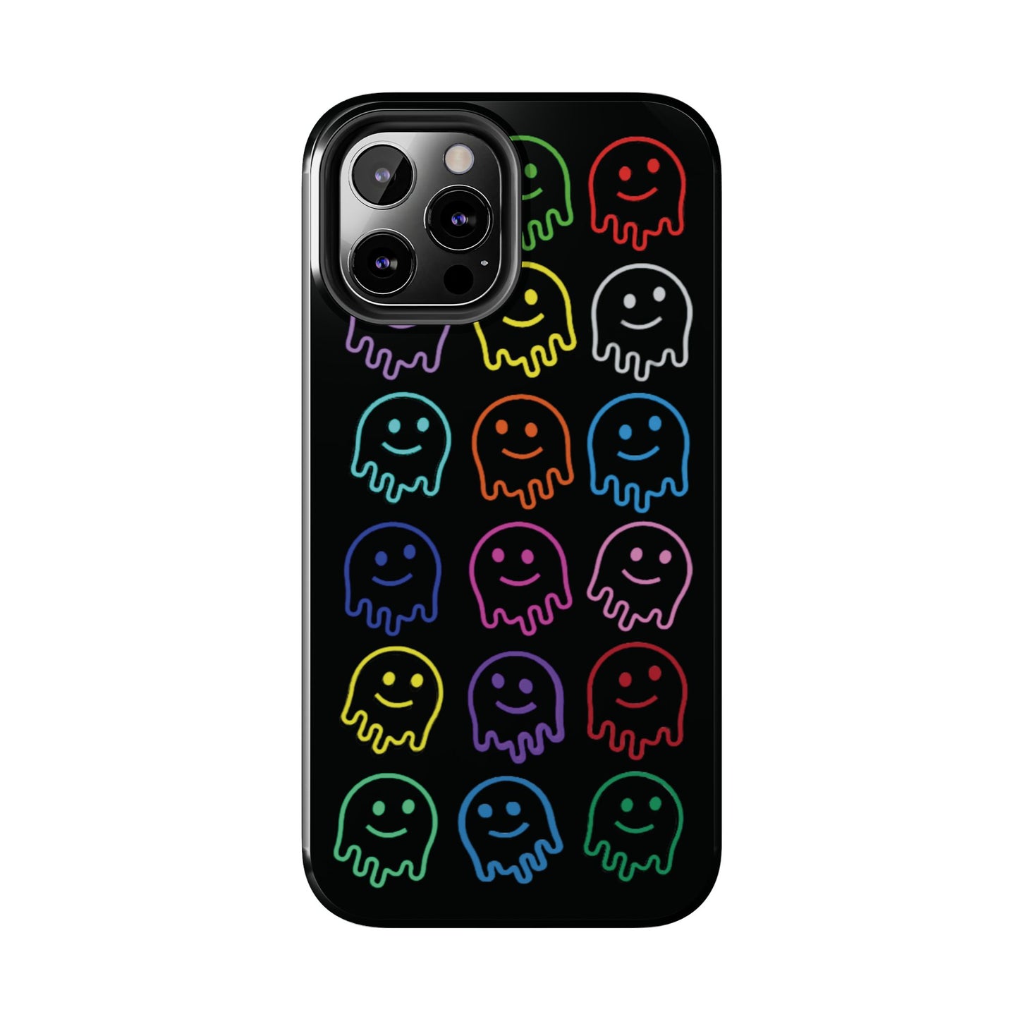 Colorful Ghosts Phone Case