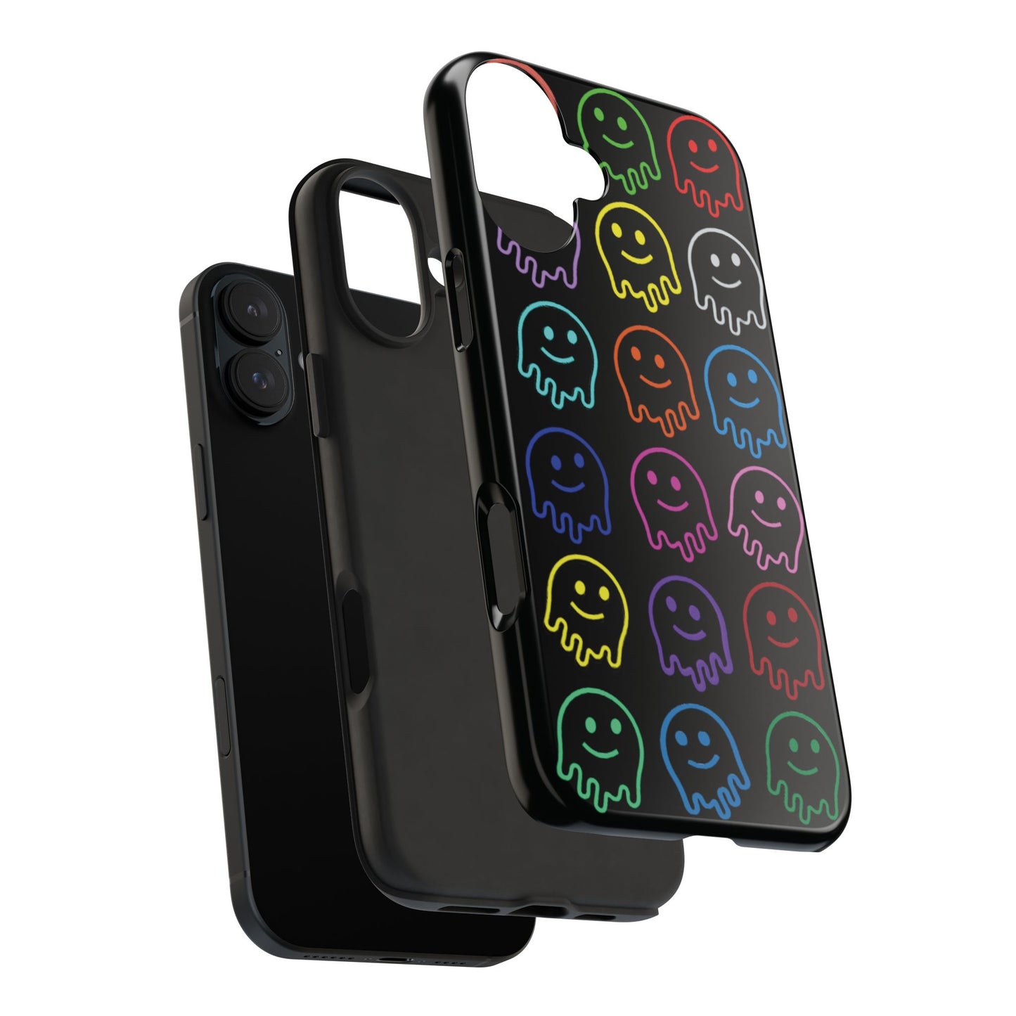 Colorful Ghosts Phone Case