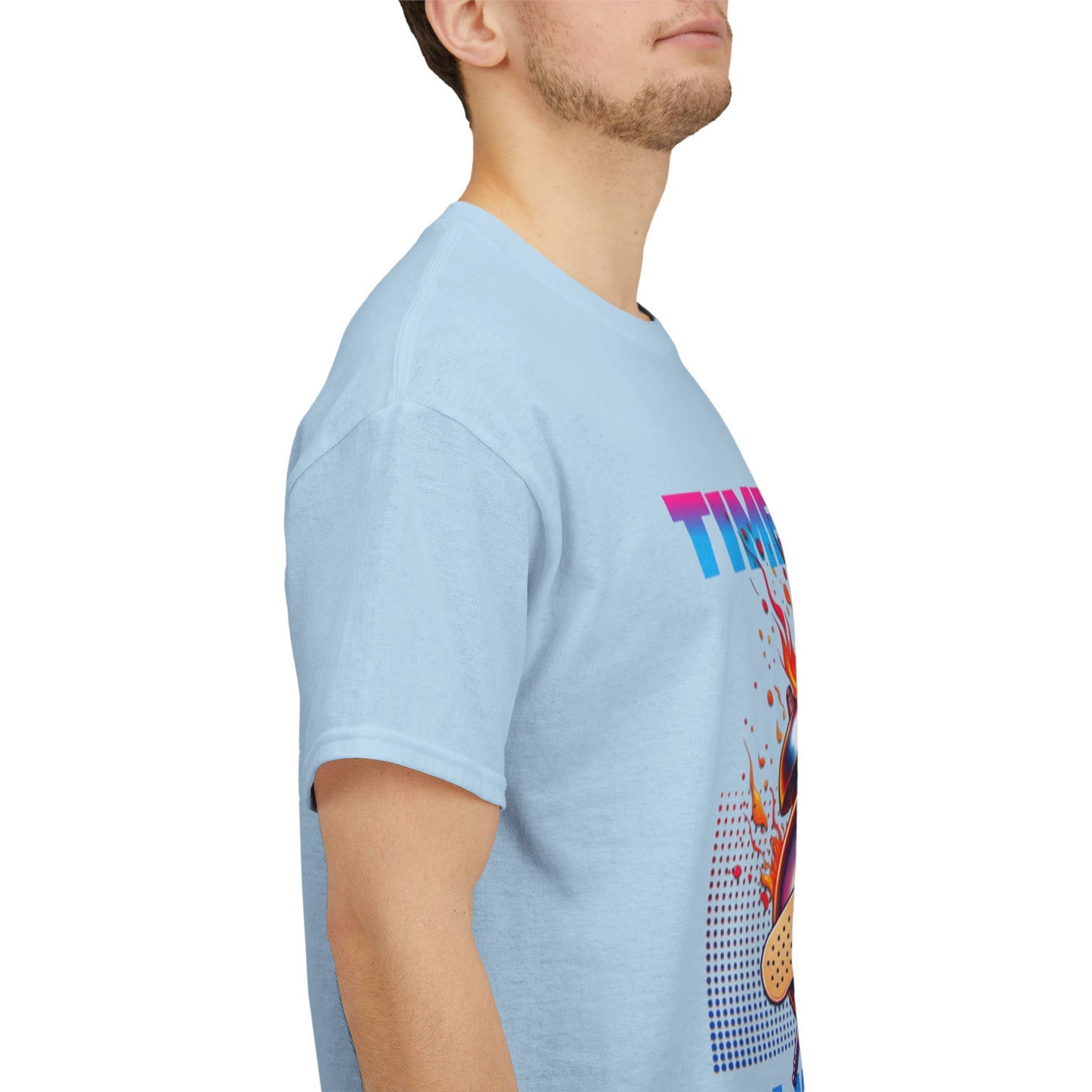 Unisex Time Heals Shirt: Pink