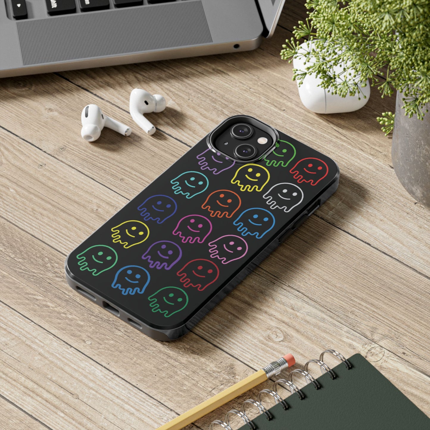 Colorful Ghosts Phone Case