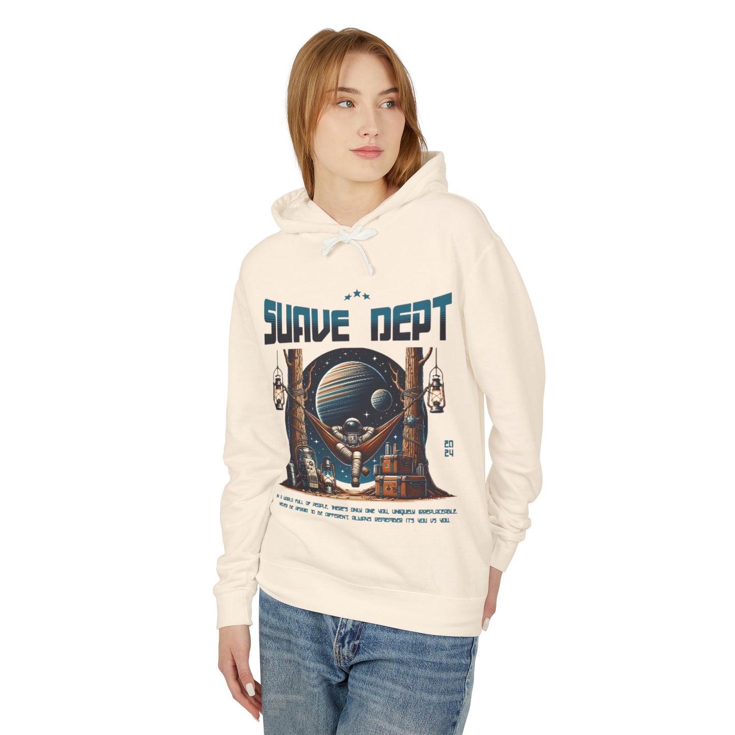 Unisex Space Lightweight Hoodie