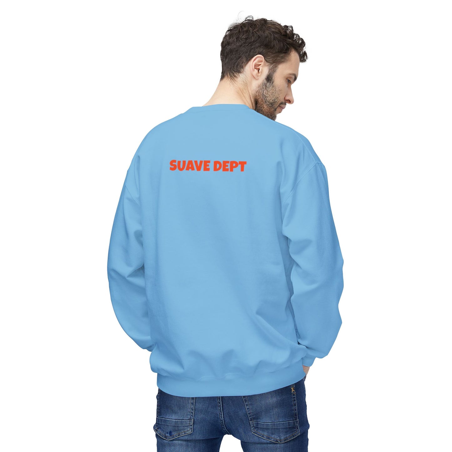 Unisex Time Heals Softstyle Sweatshirt: Orange