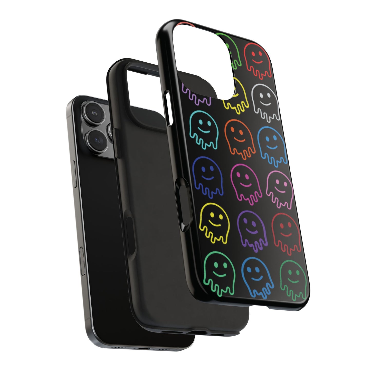 Colorful Ghosts Phone Case