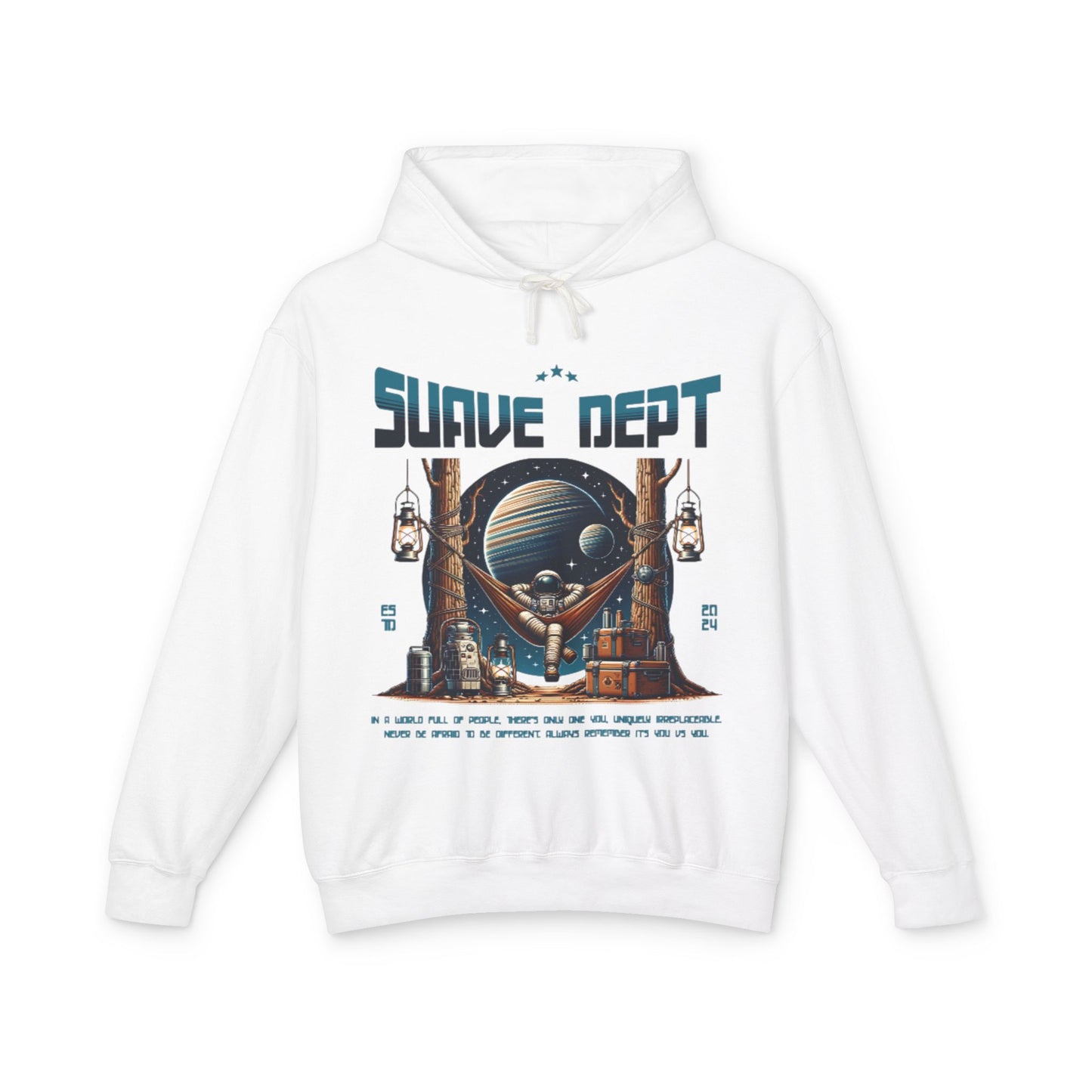 Unisex Space Lightweight Hoodie