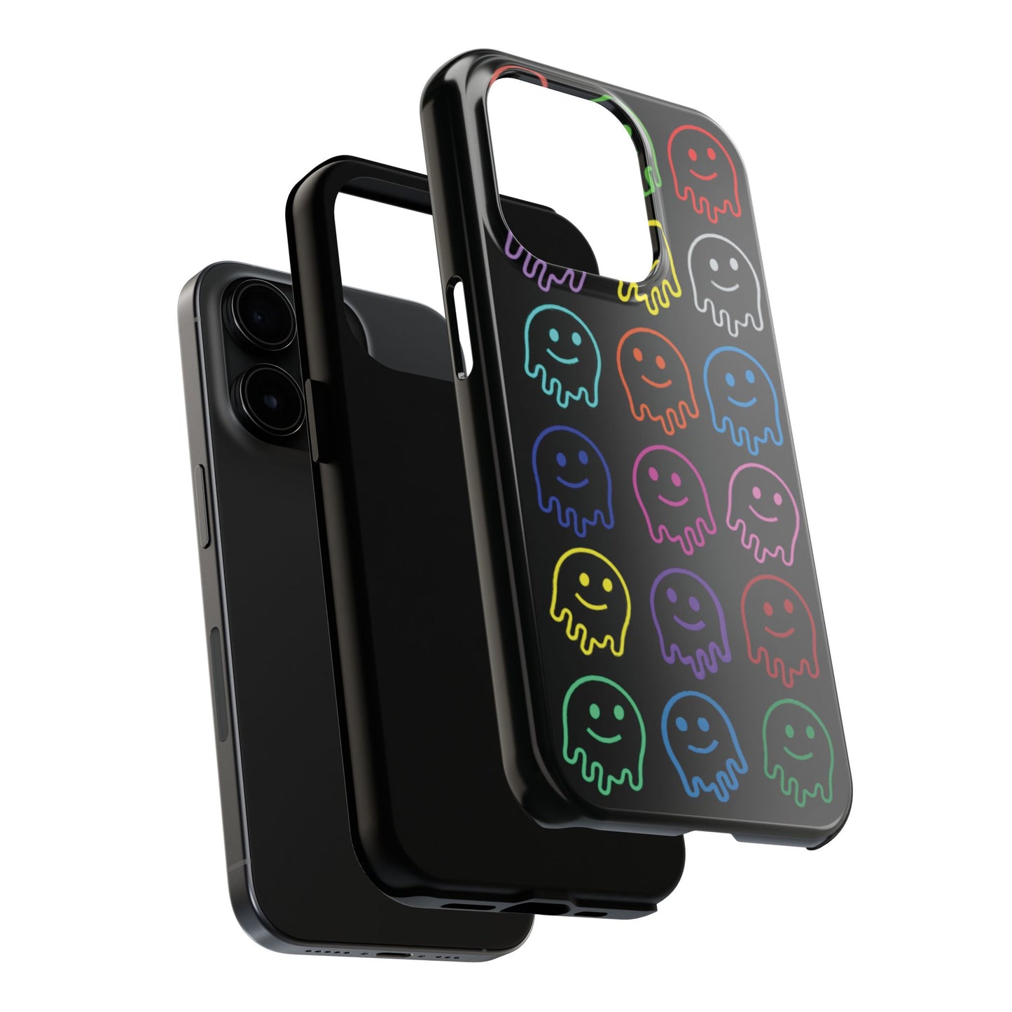 Colorful Ghosts Phone Case