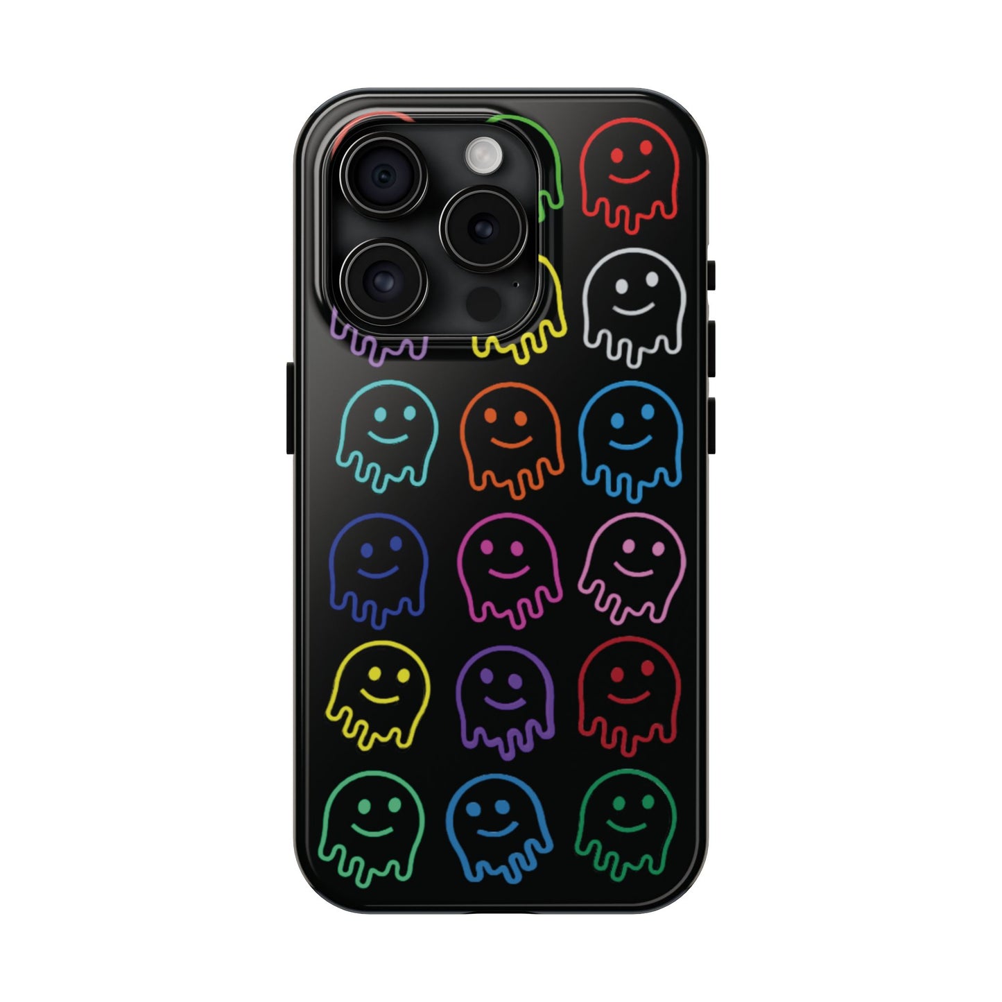 Colorful Ghosts Phone Case