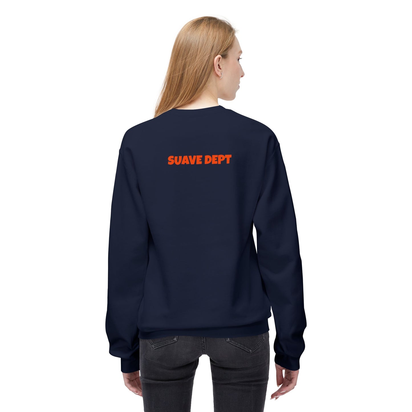 Unisex Time Heals Softstyle Sweatshirt: Orange