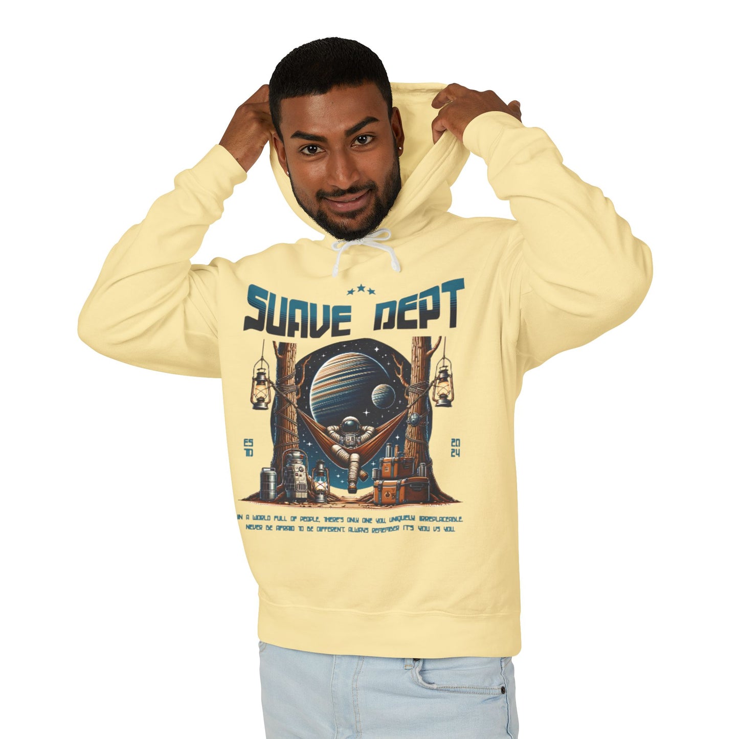 Unisex Space Lightweight Hoodie
