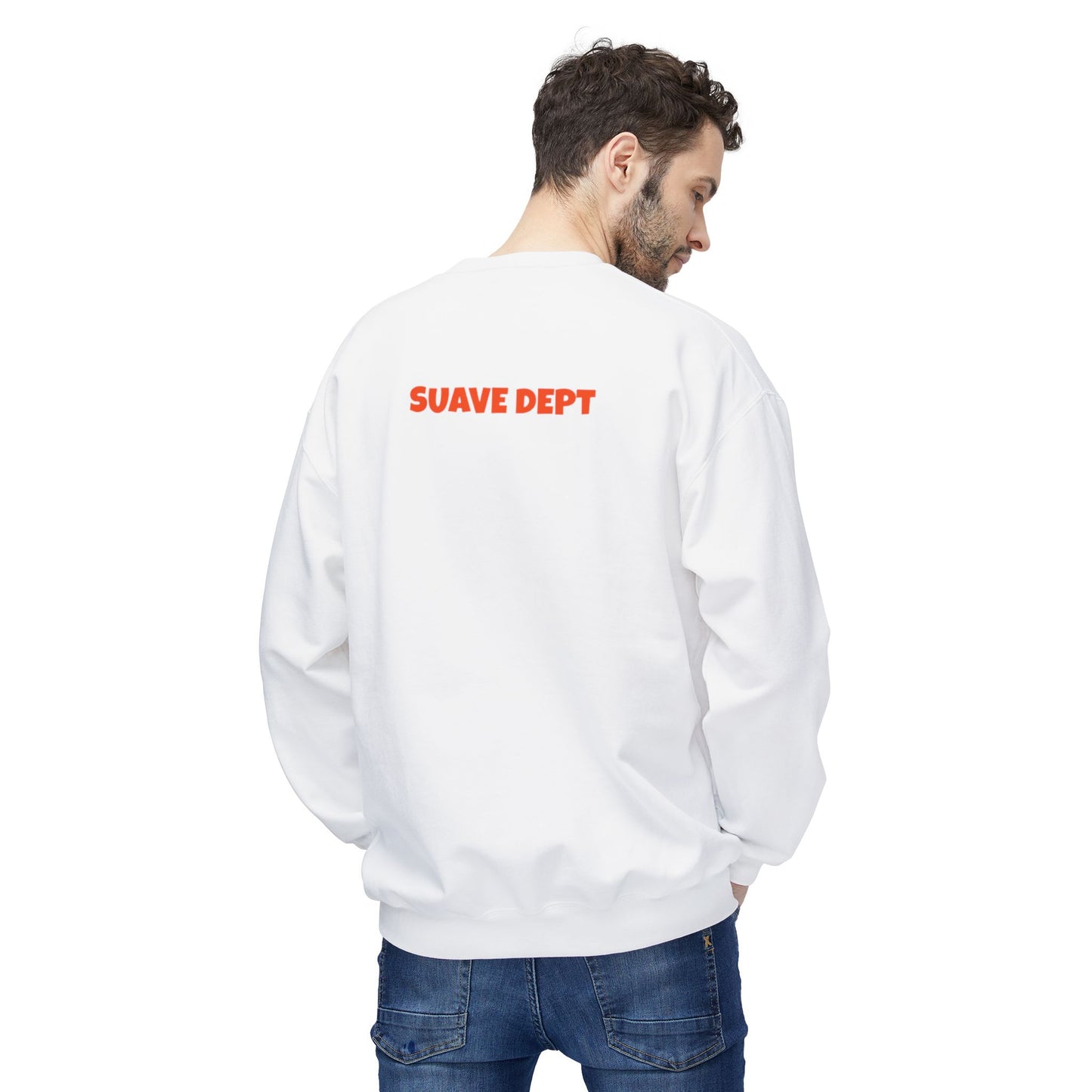 Unisex Time Heals Softstyle Sweatshirt: Orange