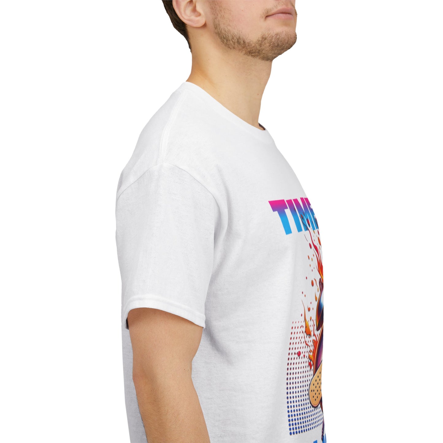 Unisex Time Heals Shirt: Pink