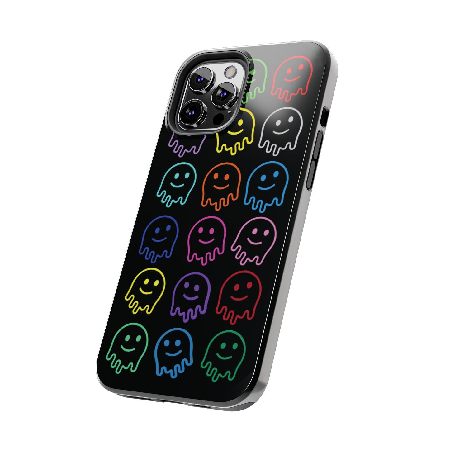 Colorful Ghosts Phone Case