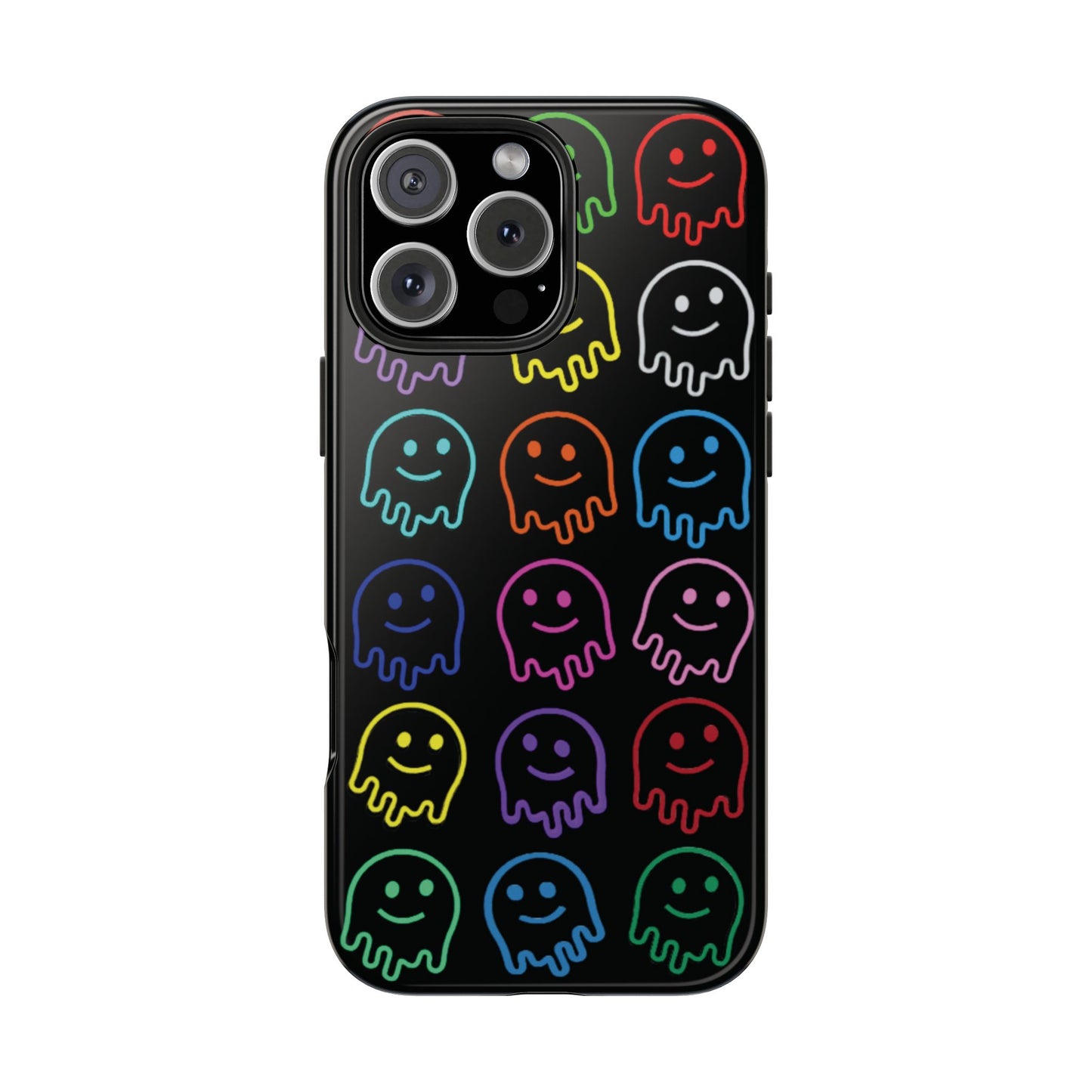Colorful Ghosts Phone Case