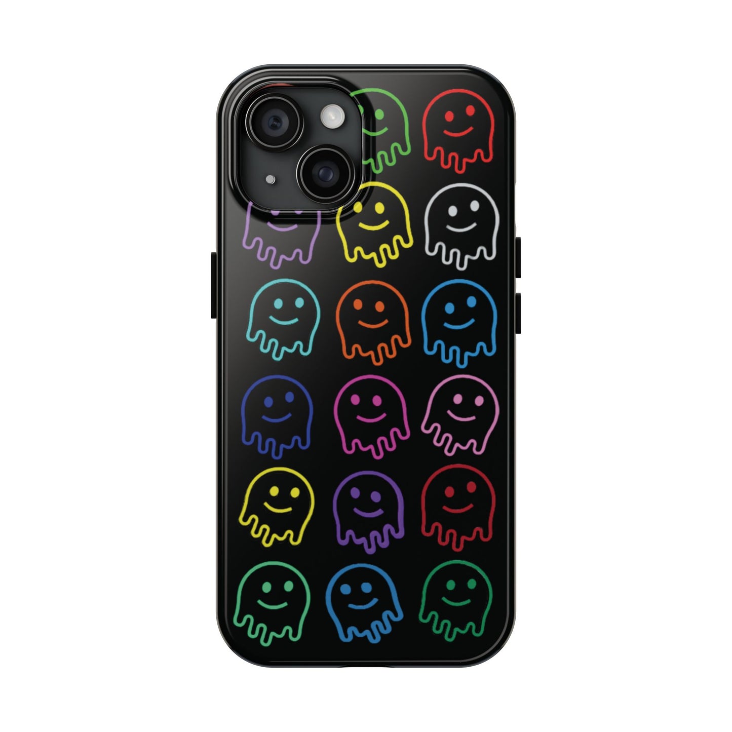 Colorful Ghosts Phone Case