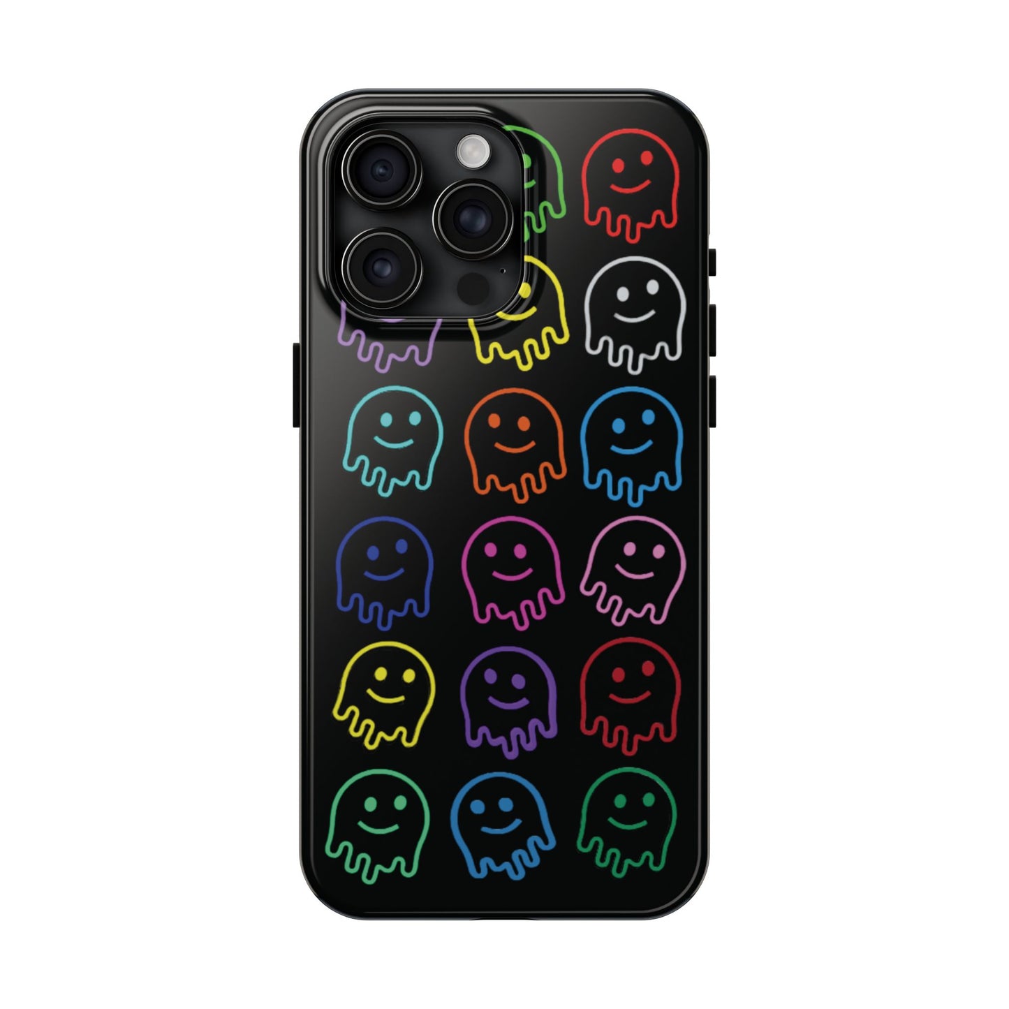 Colorful Ghosts Phone Case