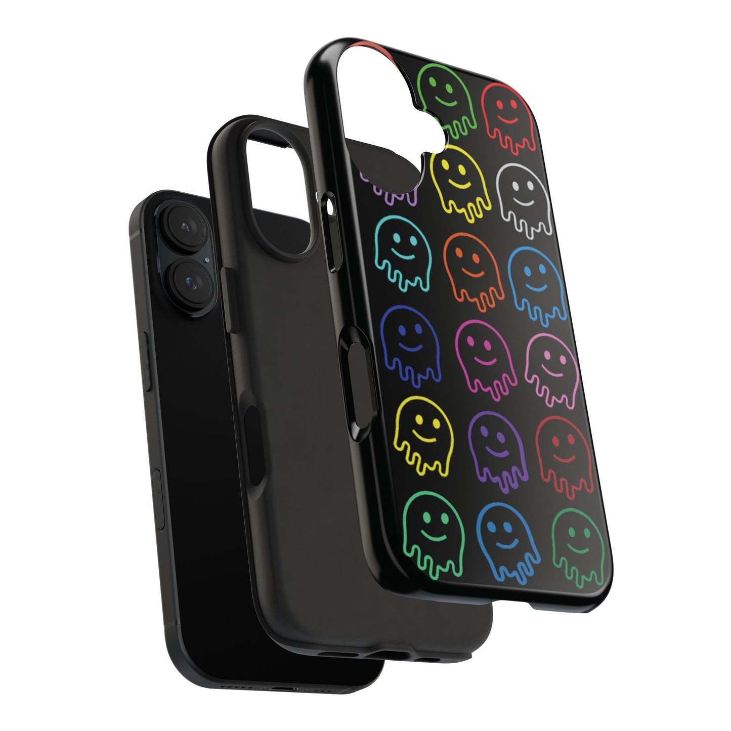 Colorful Ghosts Phone Case