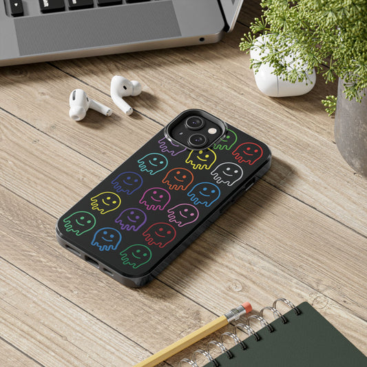 Colorful Ghosts Phone Case