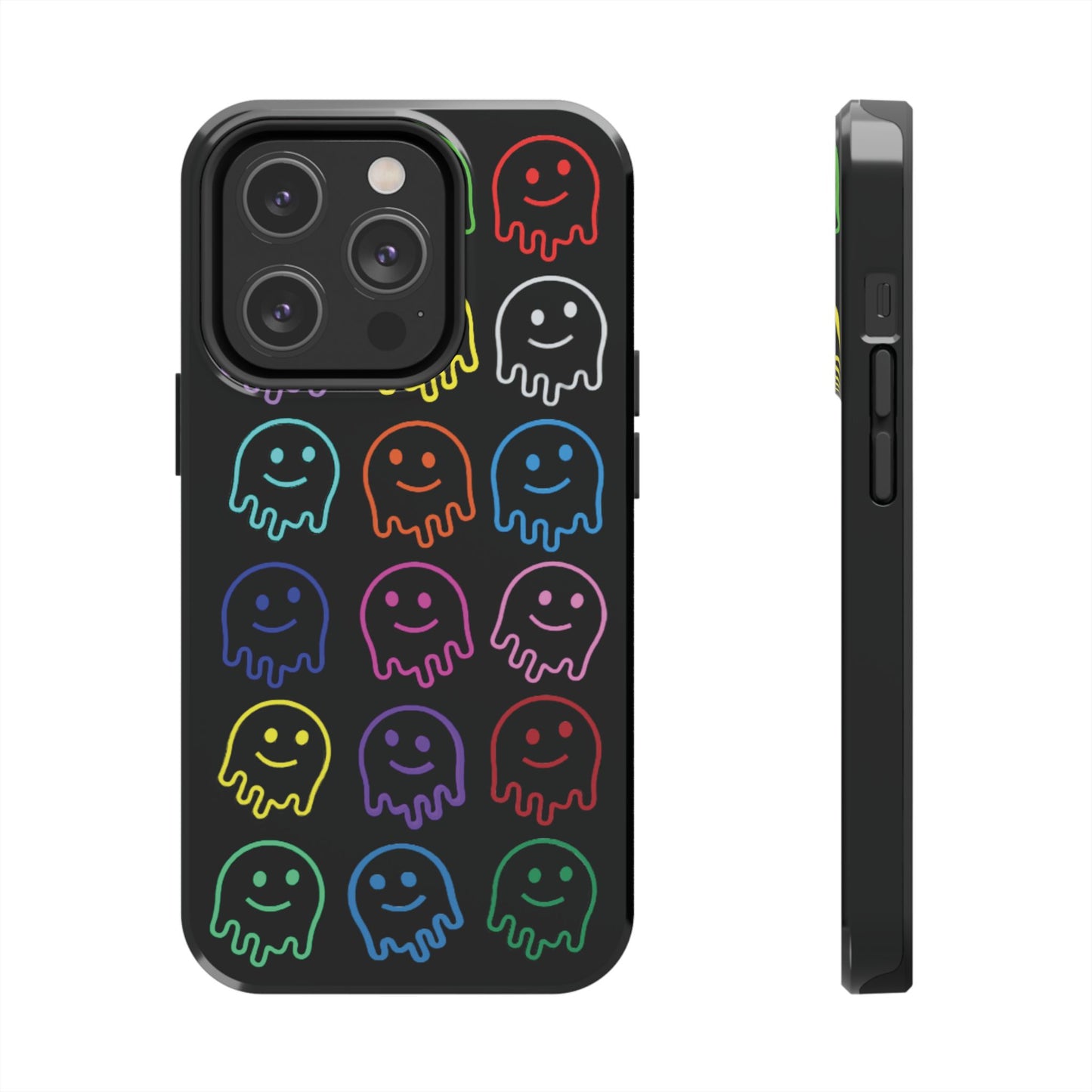Colorful Ghosts Phone Case