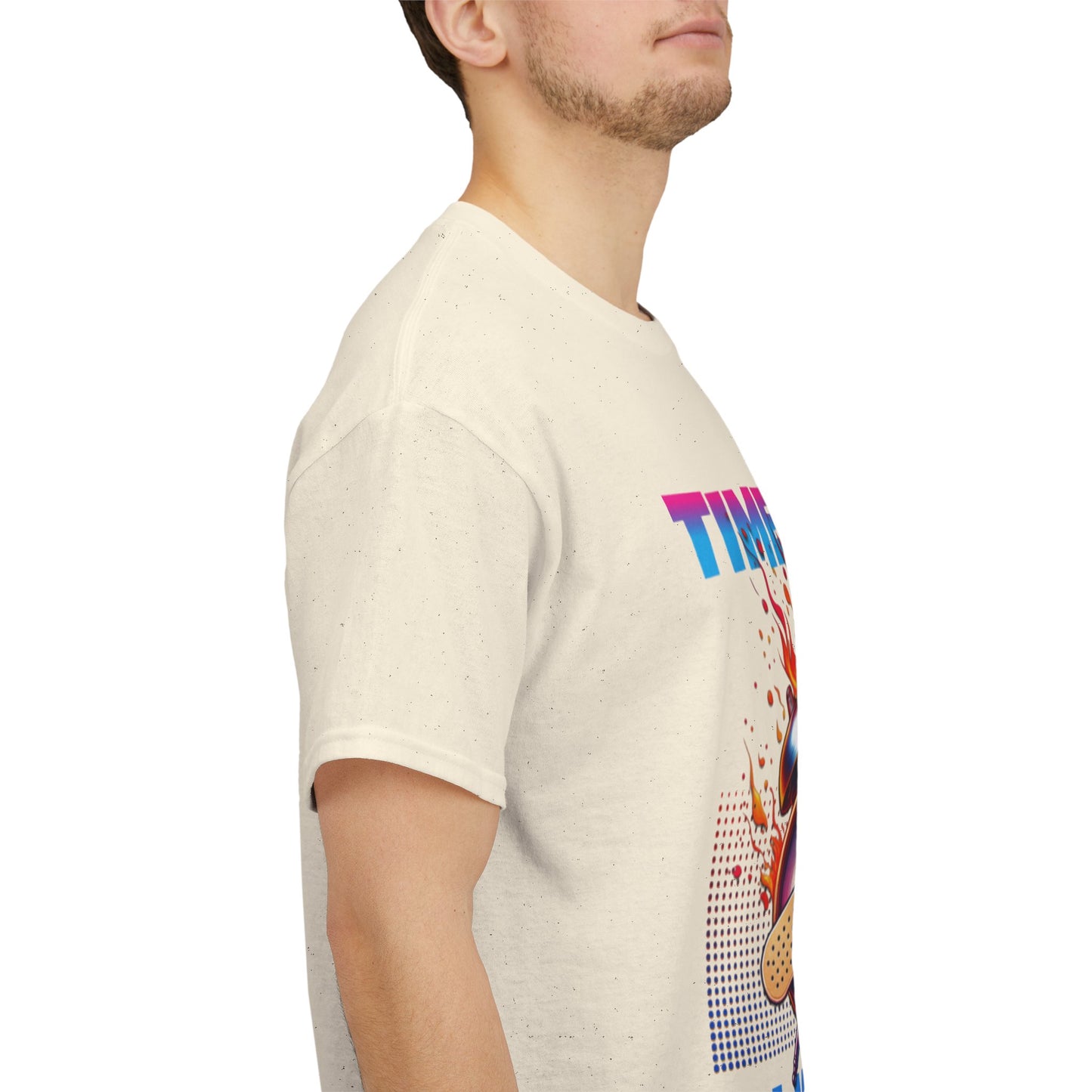Unisex Time Heals Shirt: Pink