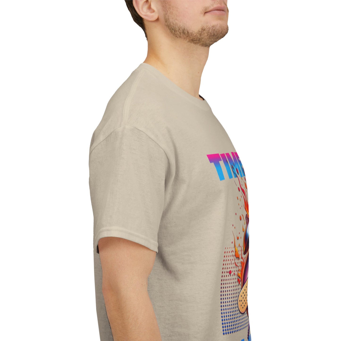 Unisex Time Heals Shirt: Pink