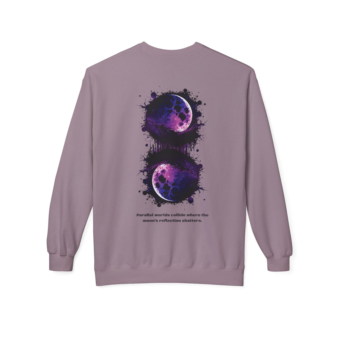 Unisex Purple Galaxy Sweatshirt