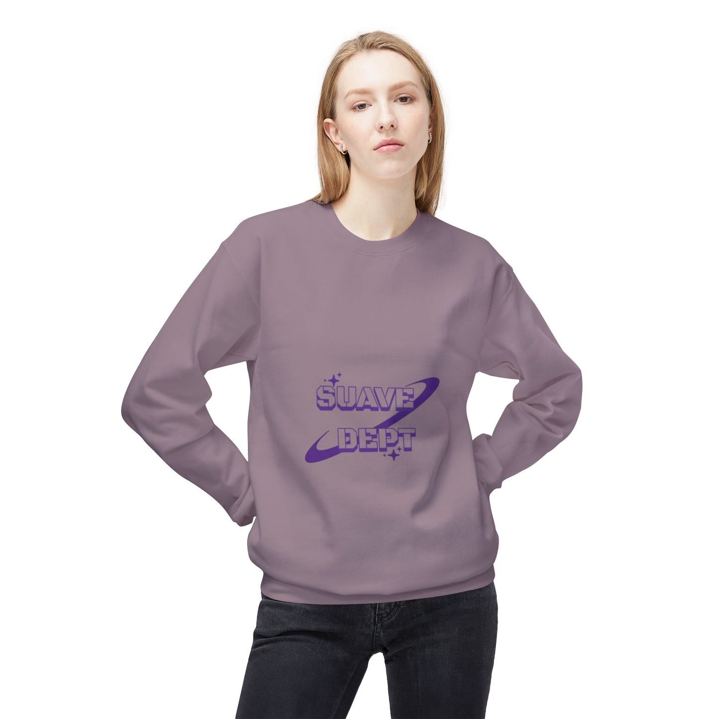 Unisex Purple Galaxy Sweatshirt