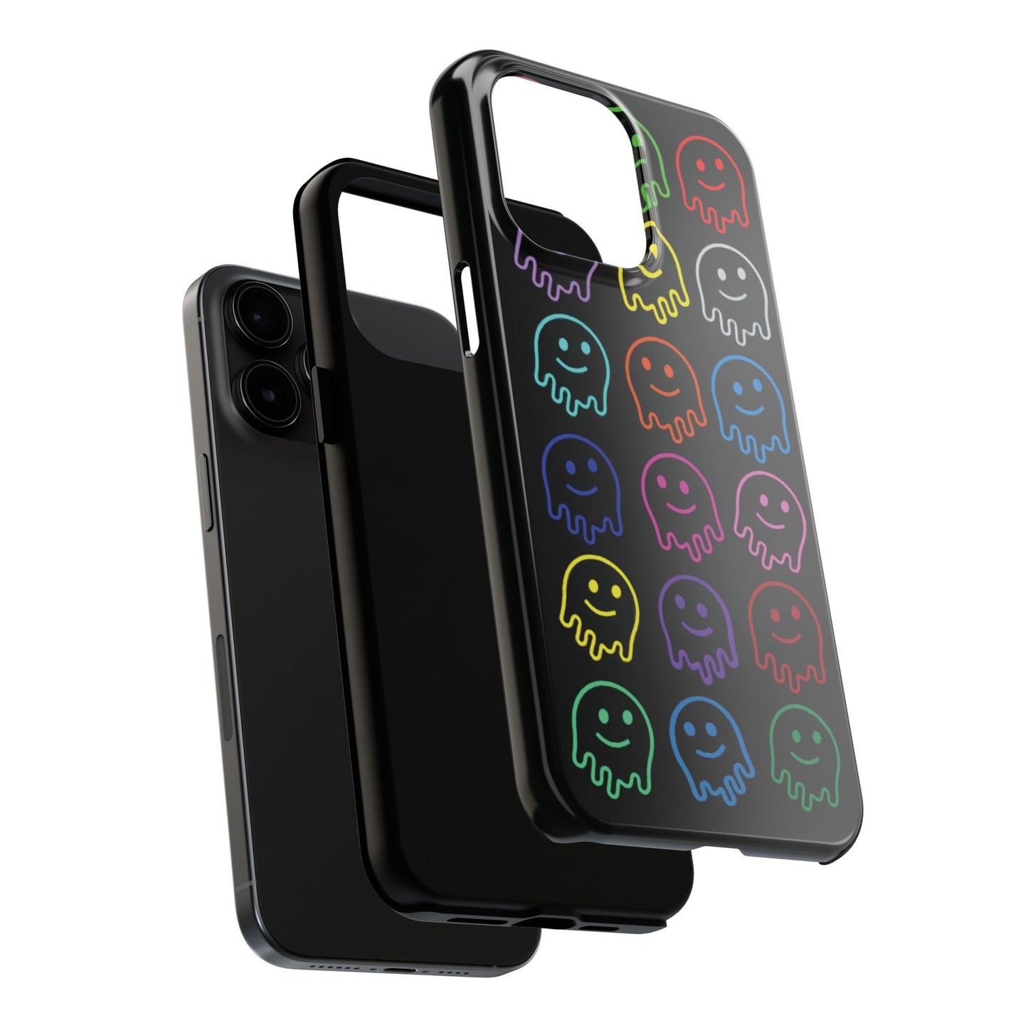 Colorful Ghosts Phone Case